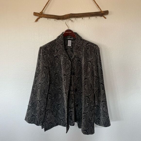 Vintage paisley print jacket - Picture 4 of 7